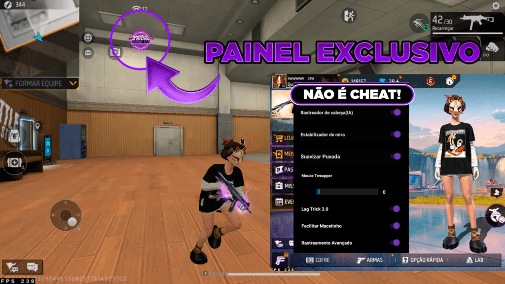 Painel CrwSensi